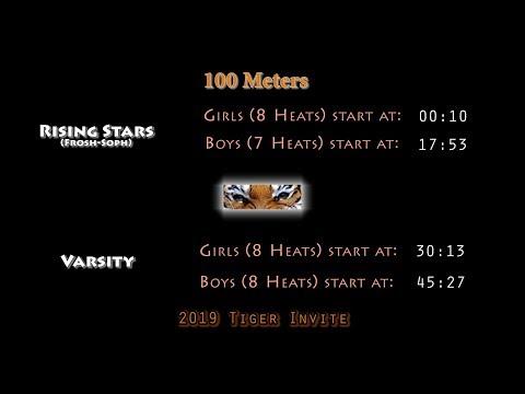 Video of 2019 TF - Tiger Invite - 1600 Meters (All)