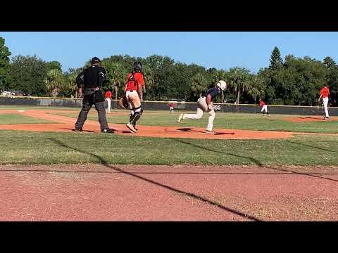 Video of Alex Hunter 2022 baseball highlights summer 2020