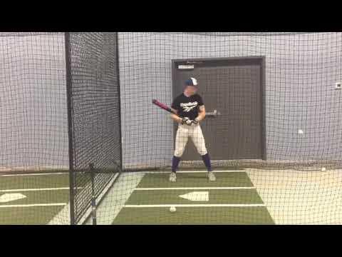 Video of Rocco Stark hitting/cage work