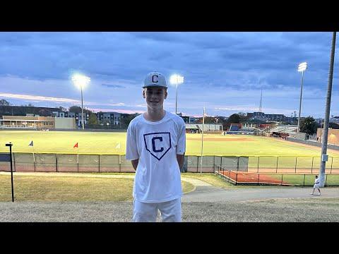 Video of Curveball strikeout Belmont University Showcase