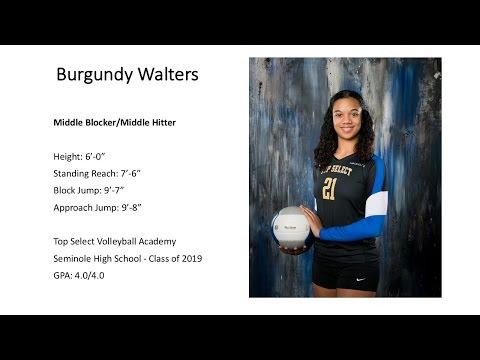 Video of Burgundy Walters: 2015-2016 Club Volleyball Highlights