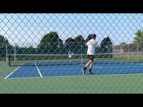 Video of Zander Birmingham tennis 2024