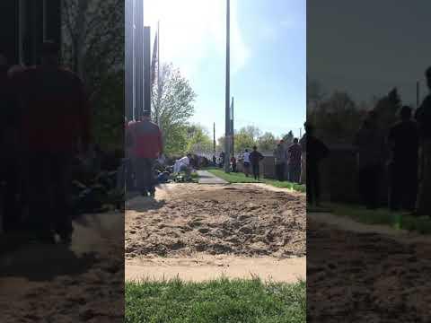 Video of long jump