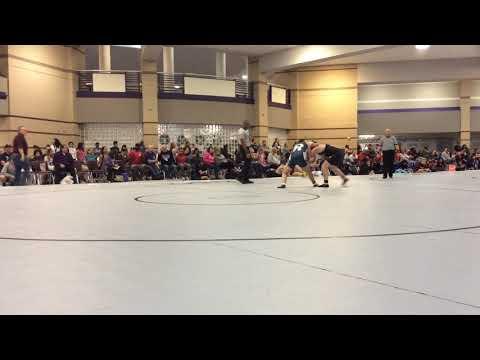 Video of 3rd match freshman year, 1st year of wrestling.