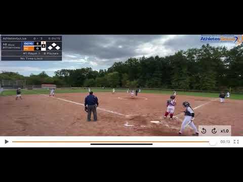 Video of Aliya Garroway's 2020 Extra Base Hits