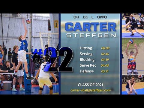 Video of Carter Steffgen 2019 Volleyball Highlights - Class of 2021