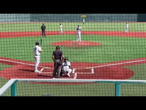 Video of 3 RBI Triple at Wright St Wood Bat Tourney 