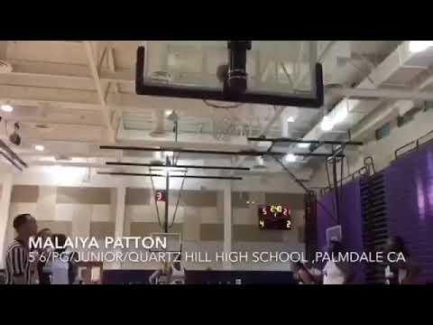 Video of Malaiya Patton 2016/2017 Basketball highlights 