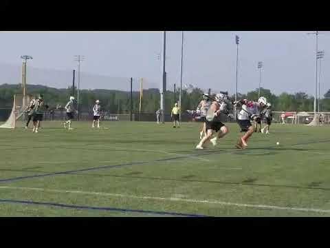 Video of Zach Brown #24 Green Jersey Lacrosse Summer Arsenal 2018 