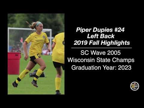 Video of Piper Dupies 2019 Highlights