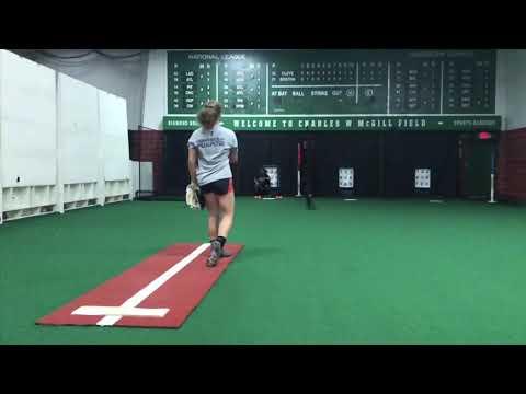 Video of Pitching practice