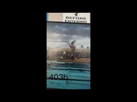 Video of Lily Barrett 1 Meter Diving