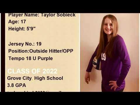 Video of Taylor Sobieck Volleyball 2021