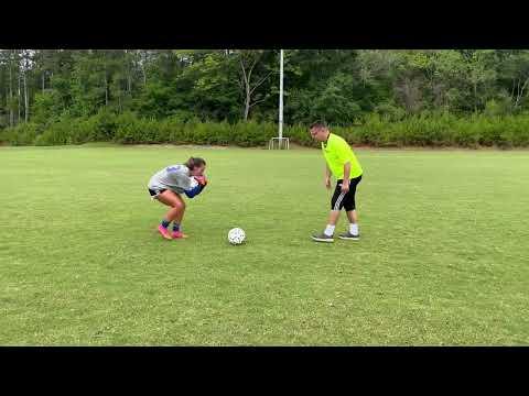 Video of Ella Hayes GK 2024- June 2022 Training Session 2