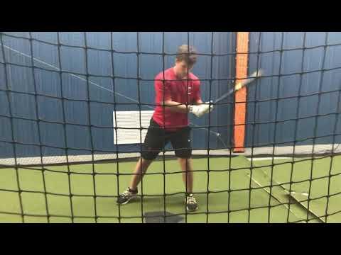 Video of Garrett Keyt - cage hitting