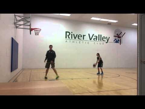 Video of Sara Scalia putting in extra work on Free Throws