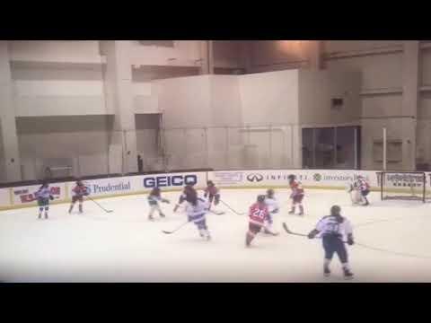 Video of 3 shot sequence leading to a goal 