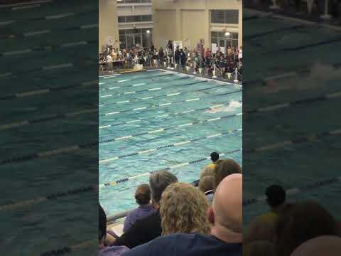 Video of Gwinnett County Championship Lead off 200 free relay lane 4