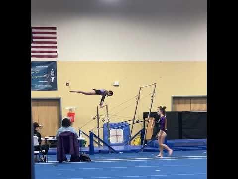 Video of Level 6 Bar Routine (Snowflake Invitational 2022)