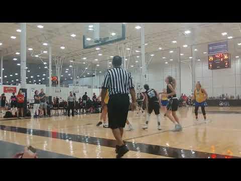 Video of Reverse layup off rebound