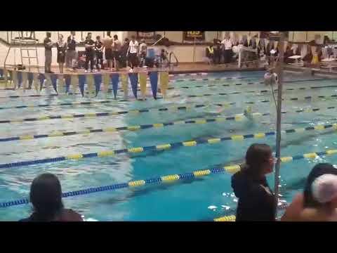 Video of Henry Ortiz (Black Cap) 100 Breaststroke 