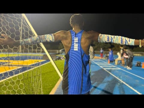 Video of Long jump in progress