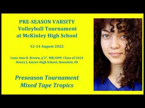 Video of 2022 Pre-Season Varsity Tournament