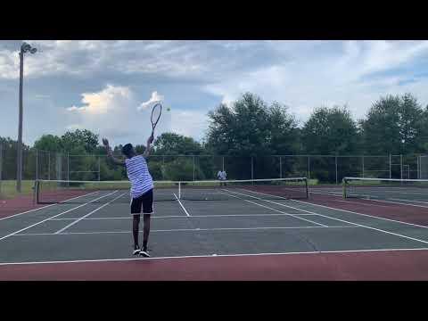 Video of Tim Deas Basic Tennis Serve and Hitting Assessment 