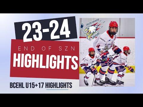 Video of 23-24 BCEHL End Of Season Highlights