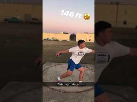 Video of C/o 2021 discus / shot put thrower