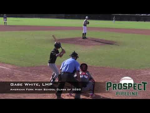 Video of Gabe White Prospect Video, LHP, American Fork High School Class of 2020