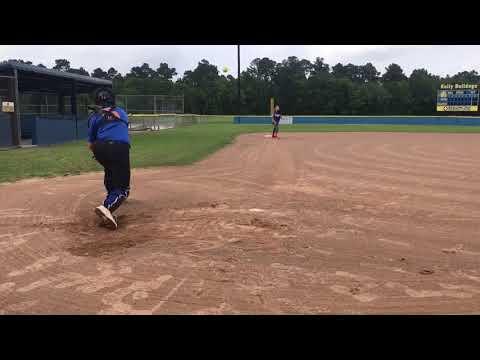 Video of Hannah Jones 2021- catcher skills