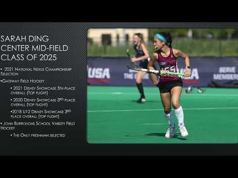 Video of Sarah Ding Class of 2025 Field Hockey Recruiting Video (2021 Summer)