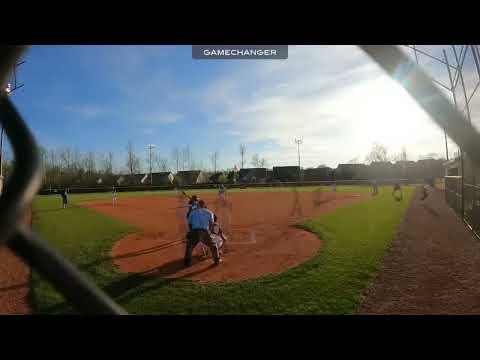 Video of Morgan Flowe 2024 6'1" RHP throws perfect game vs undefeated Mallard Creek