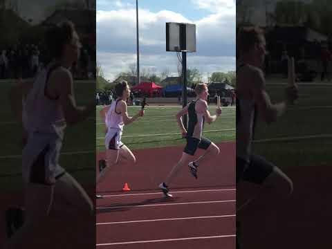 Video of 1st place WIAA D1 Sectional 4x800