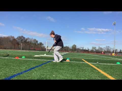 Video of stick skills/highlights