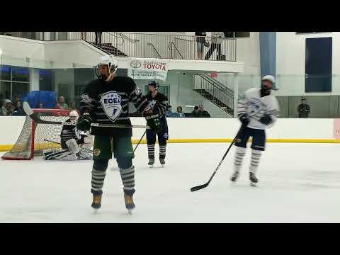 Video of ECEL All-Star game 3rd period goalie