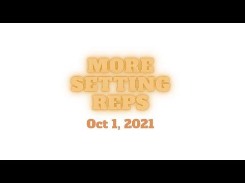 Video of Setter Work 1Oct2021