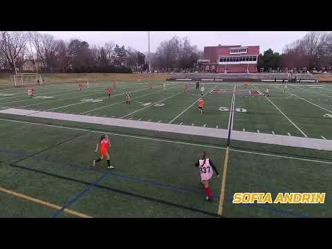 Video of Sofia Andrin Exact Sports Greensboro, NC Soccer Showcase