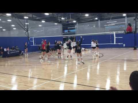 Video of Sara Daughtry 2021 lefty setter/RS