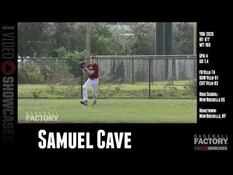 Video of Samuel Cave OF/RHP December 2023