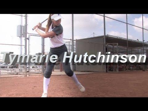 Video of 2021 Tymarie Hutchinson Catcher and Third Base  Softball Skills Video - So Cal Athletics - Wayne 