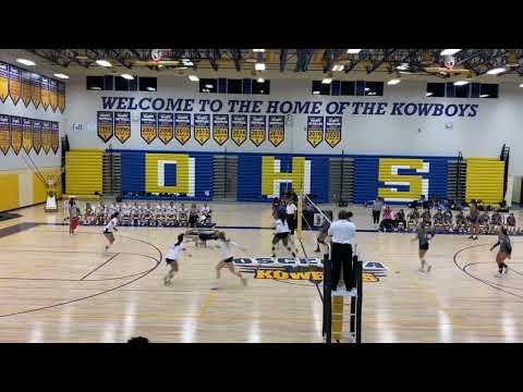 Video of High School Season 2022/ Setter 2023/ Jersey #3