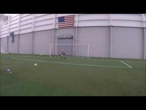 Video of Michigan Goalkeeper Academy 2018 Jugs Machine Highlight