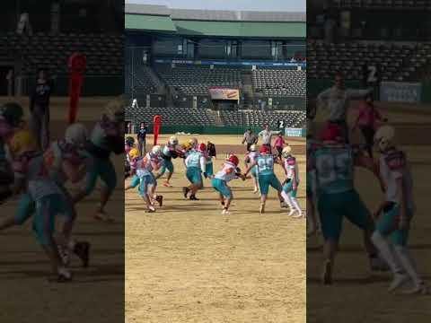 Video of ODFBall East Bowl Dec 30,2020 Myrtle Beach Freshman Team # 2 White Jersey USC2