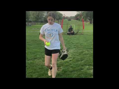 Video of Addison pitching lesson 9/22