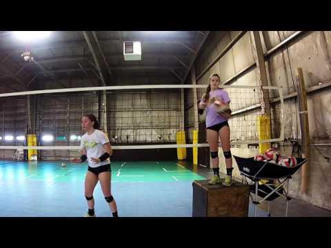 Video of Margaret Musselman Setting/Serving Skills 