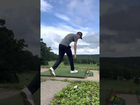 Video of 4 iron and 3 wood shots