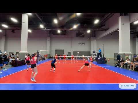 Video of USAV Nationals (2024) Jane Pennington, OH, #15, Class of 2026 (15s)