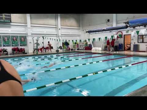 Video of 50free at duel meet